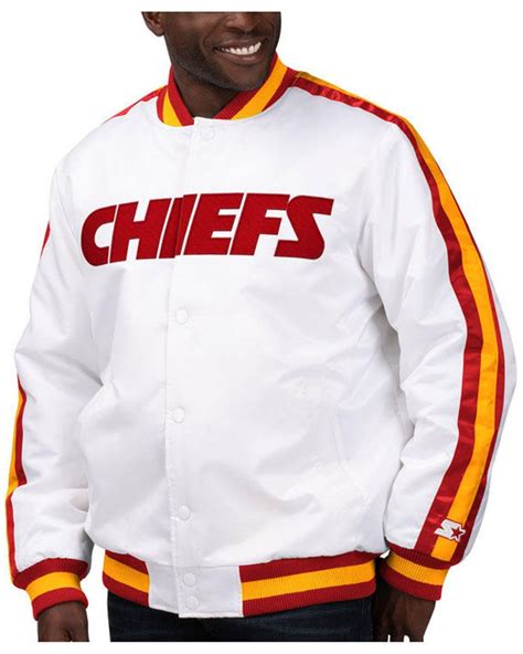 men's chiefs jacket|More.